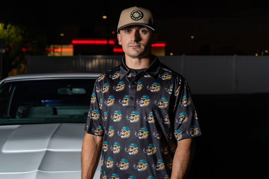No Bogey Club Performance Polo – Tiger Edition