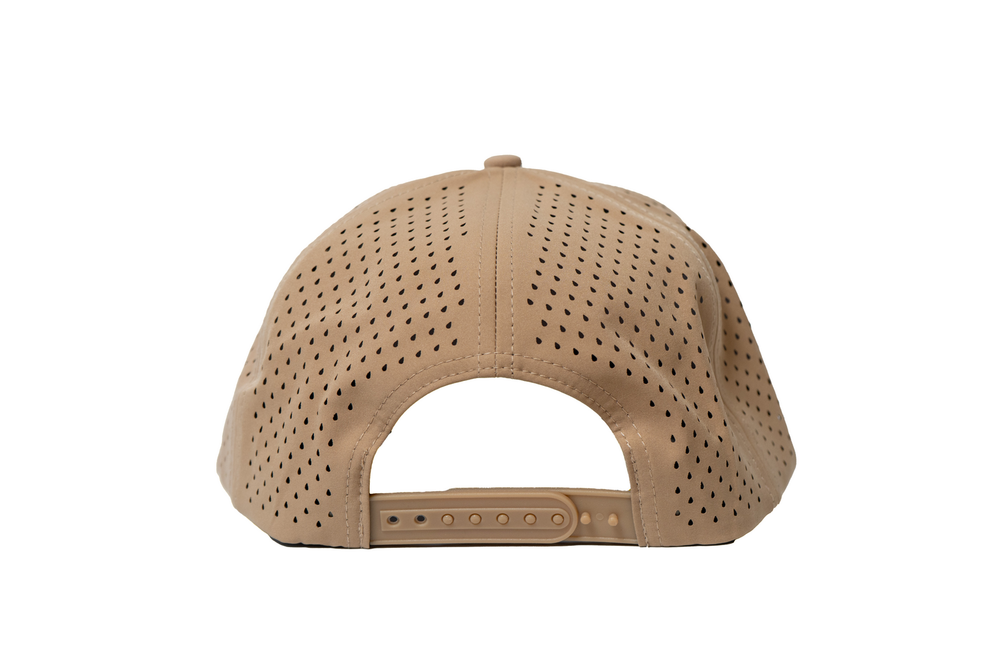 No Bogey Club Performance Golf Hat – Tan & Black